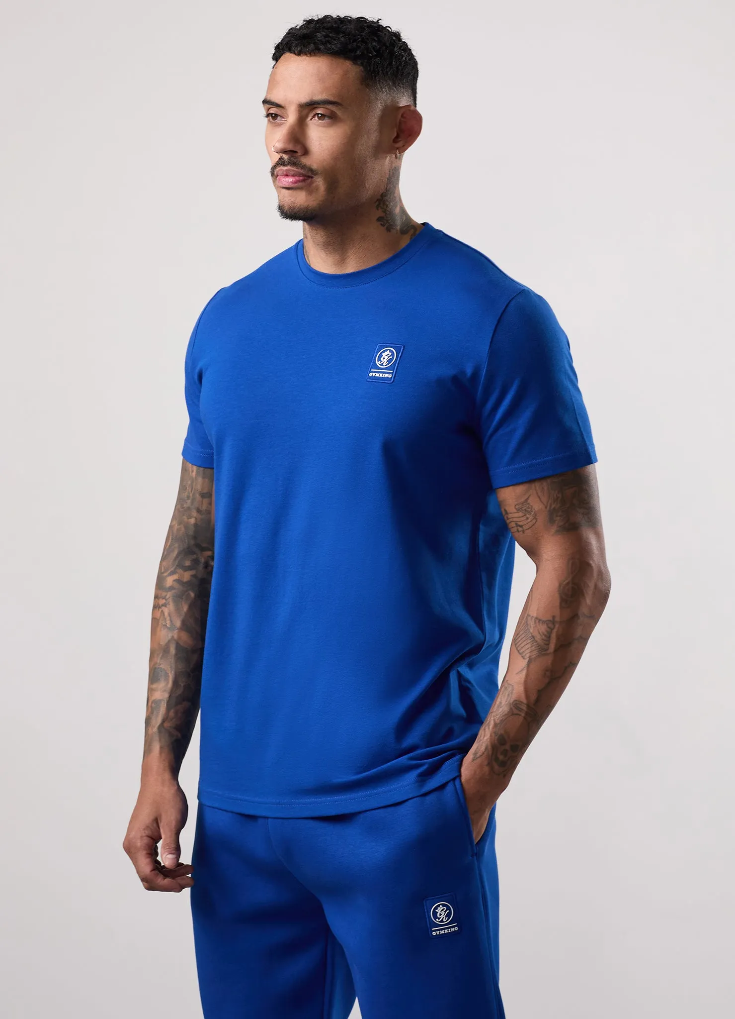 Gym King Emblem Tee - Royal Blue sold by The Gym King product image thumbnail 5