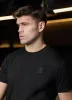 Gym King Emblem Tee - Black sold by The Gym King