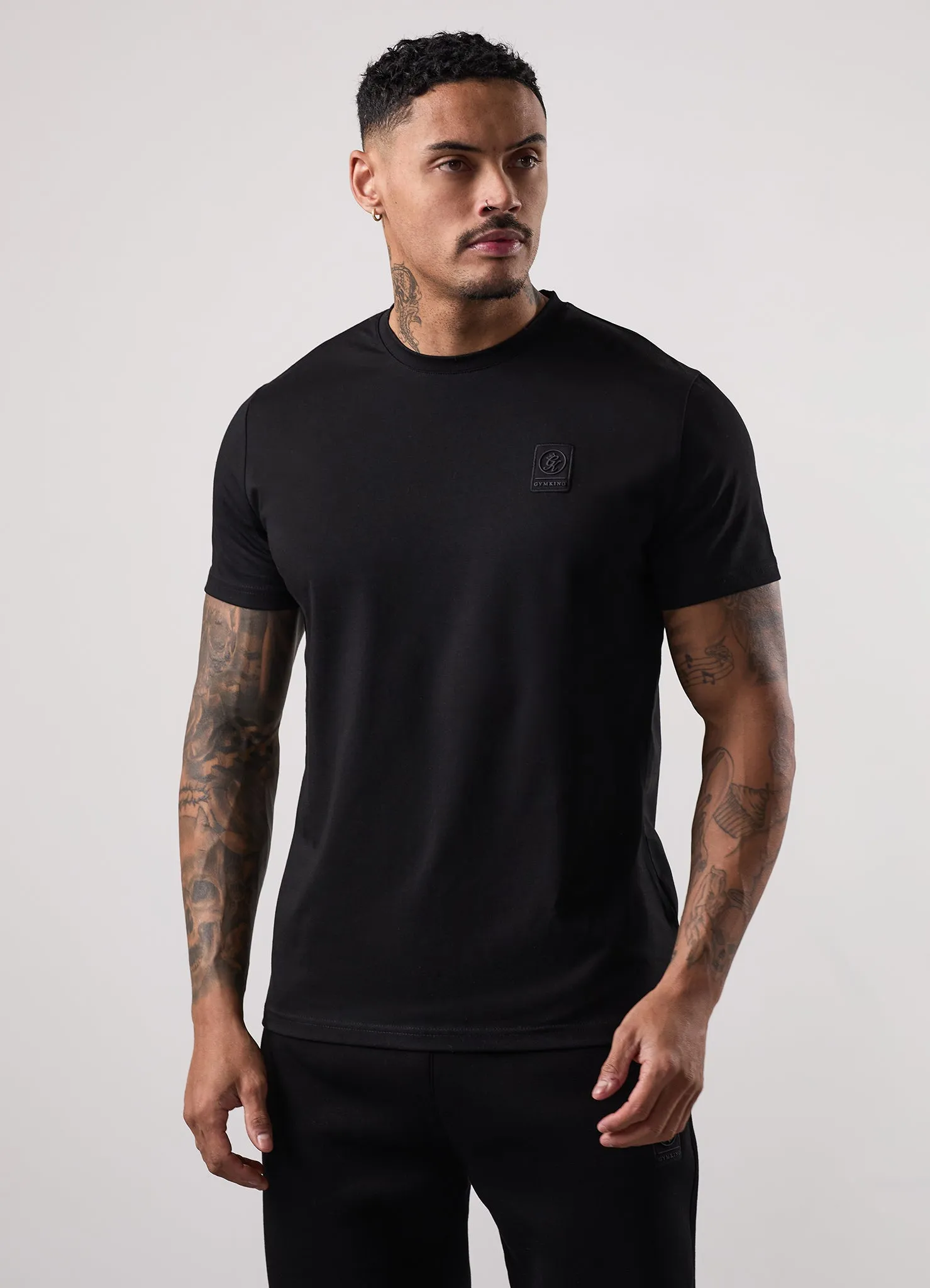 Gym King Emblem Tee - Black sold by The Gym King product image thumbnail 5