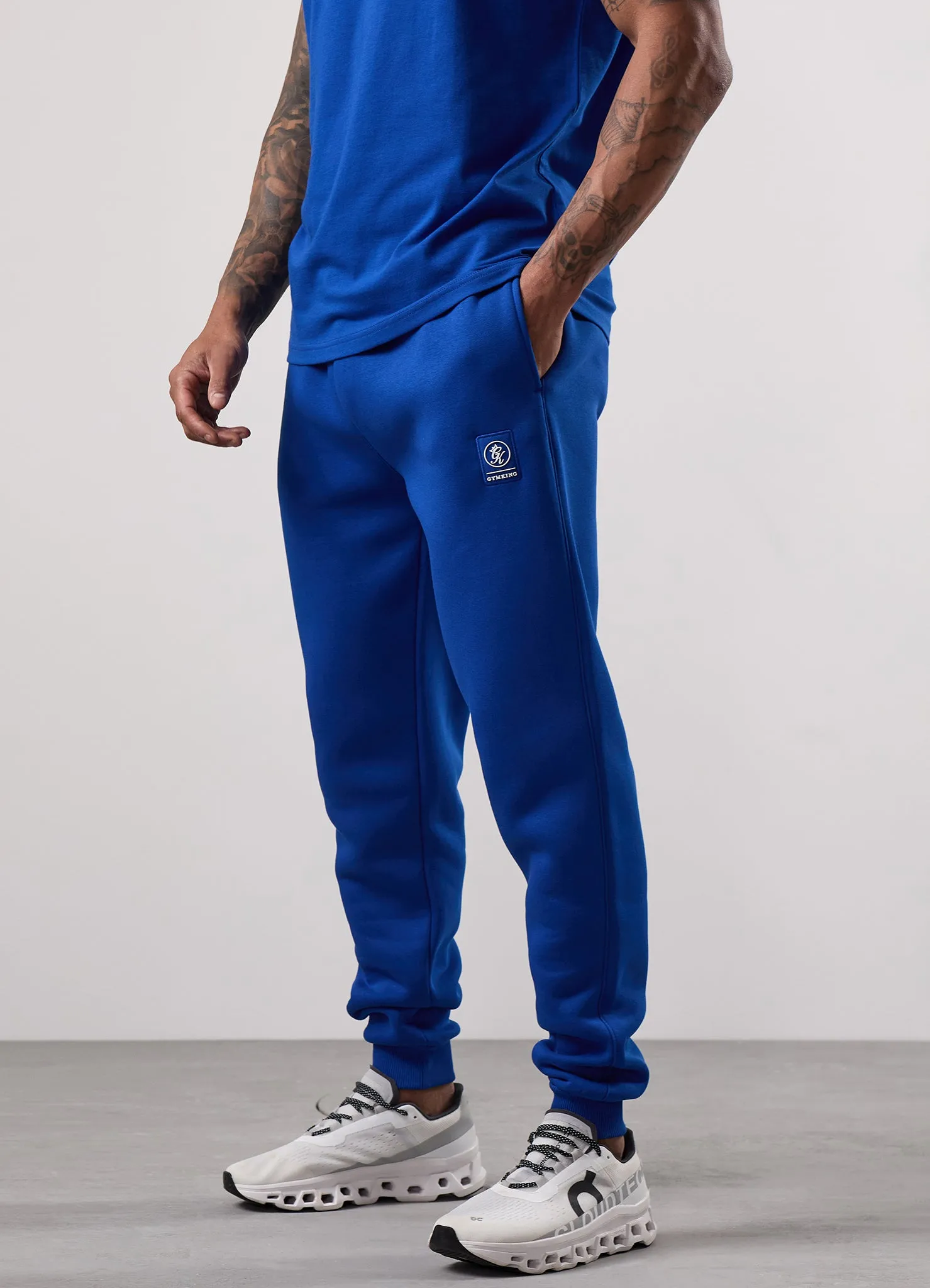 Gym King Emblem Jogger - Royal Blue sold by The Gym King product image thumbnail 5