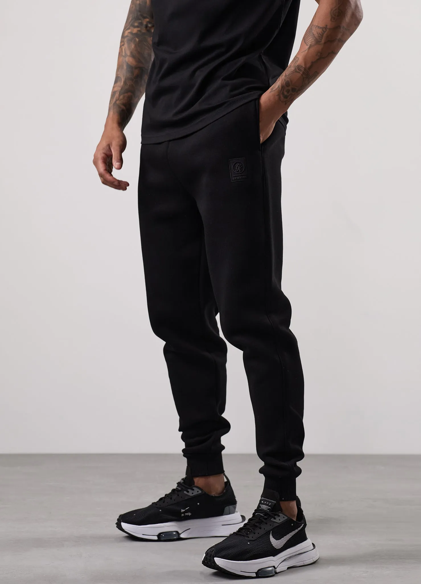 Gym King Emblem Jogger - Black sold by The Gym King product image thumbnail 5