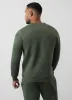 Gym King Fundamental Fleece Crew - Deep Olive sold by The Gym King