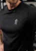 Gym King Geometric Knit Tee - Black sold by The Gym King
