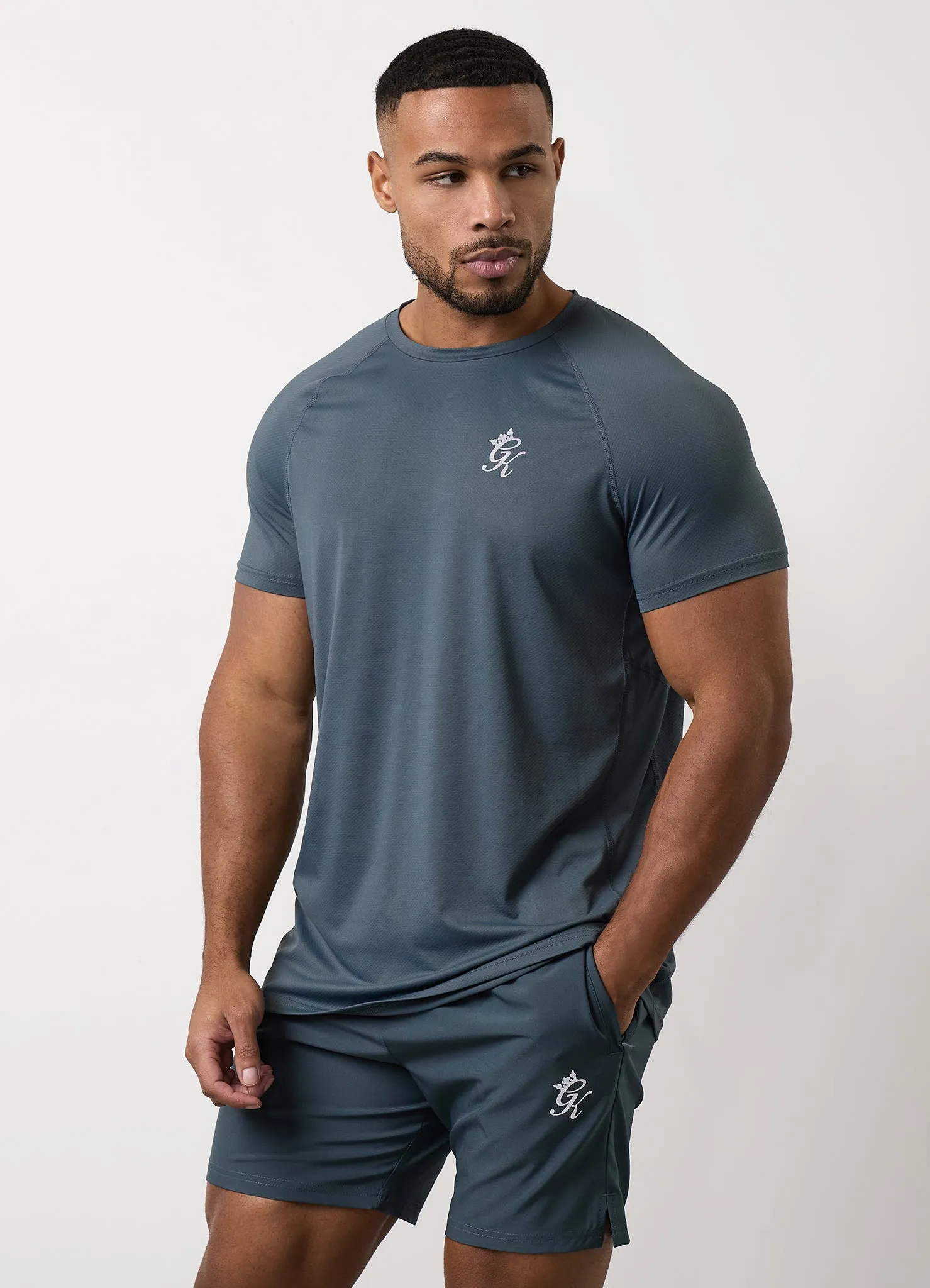 Gym King Energy Tee - Dark Slate Grey sold by The Gym King