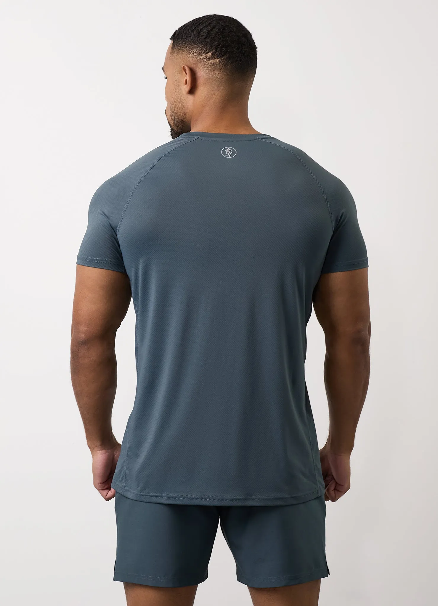 Gym King Energy Tee - Dark Slate Grey sold by The Gym King product image thumbnail 3