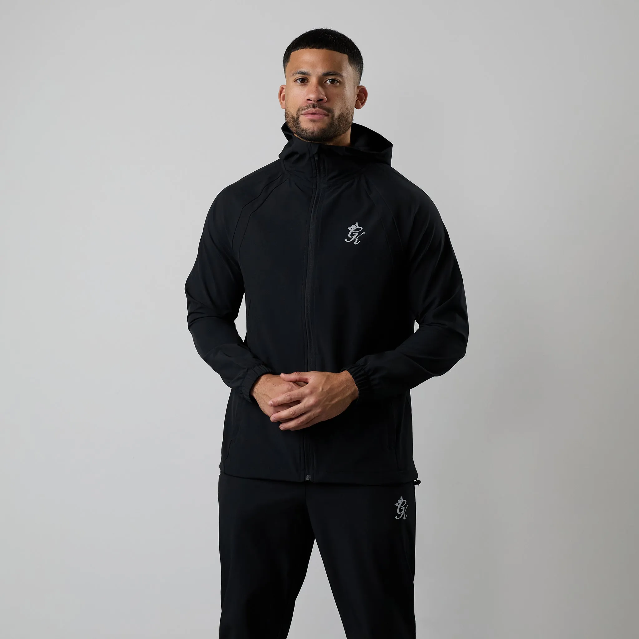 Gym King Flex 2.0 Full Zip Hood - Black sold by The Gym King product image thumbnail 2