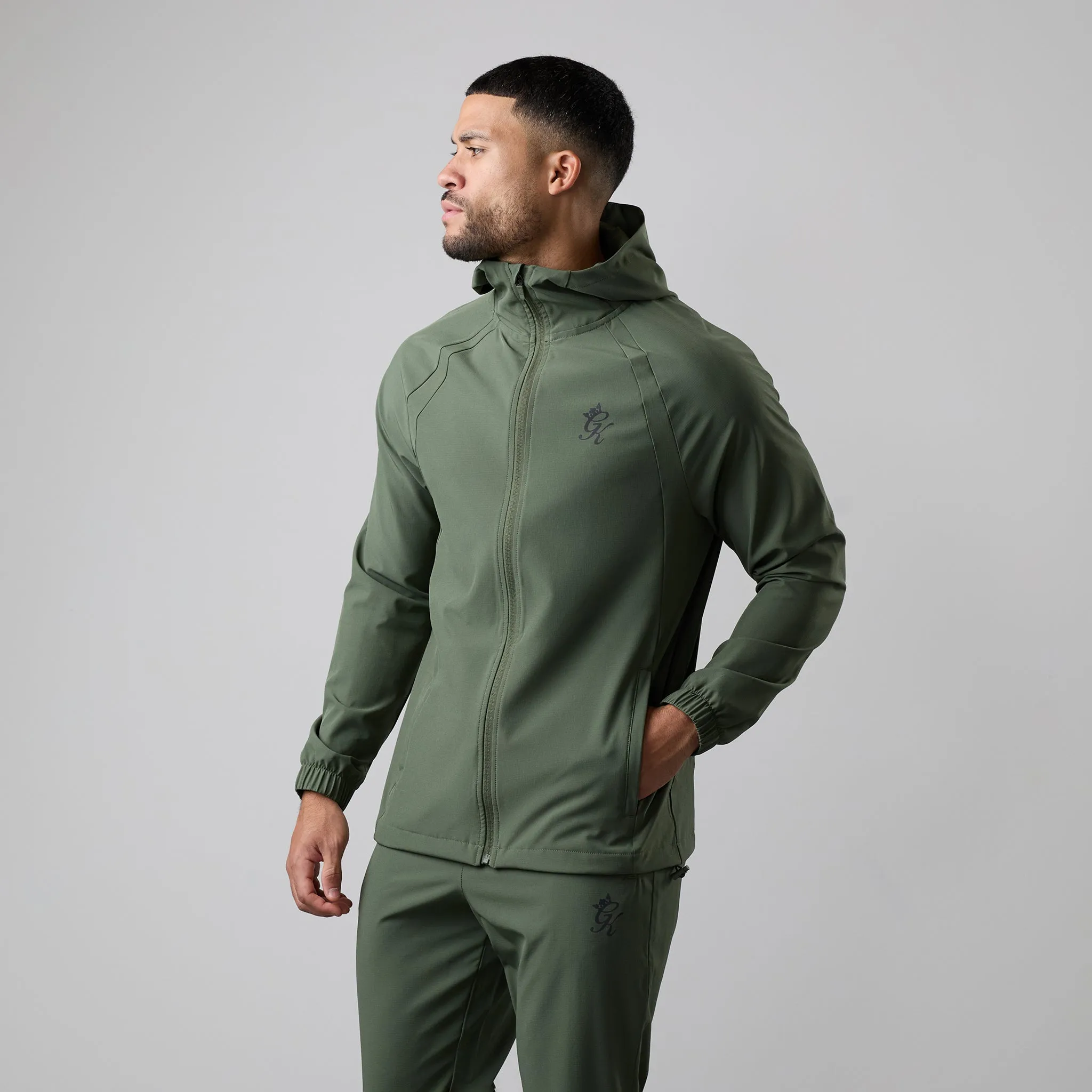 Gym King Flex 2.0 Full Zip Hood - Green sold by The Gym King product image thumbnail 2