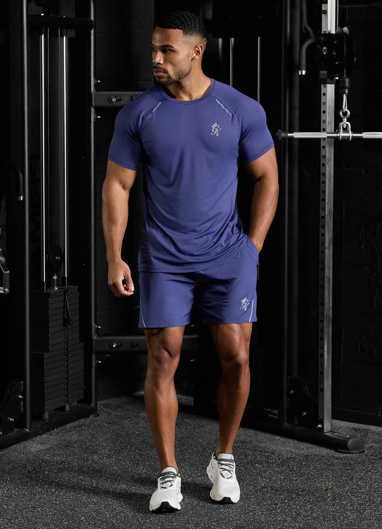 Gym King Flex 2.0 Tee - Twilight Blue sold by The Gym King product image thumbnail 4