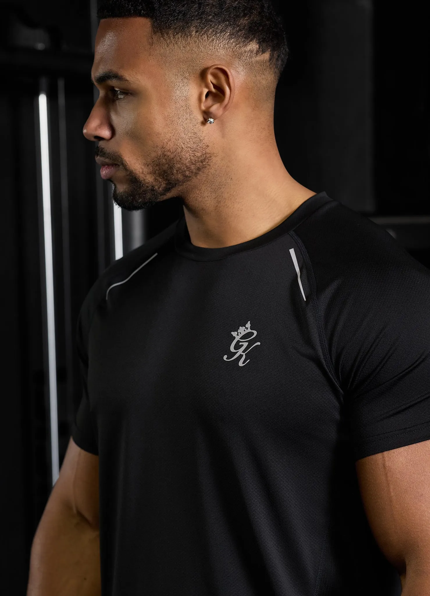 Gym King Flex 2.0 Tee - Black sold by The Gym King product image thumbnail 3