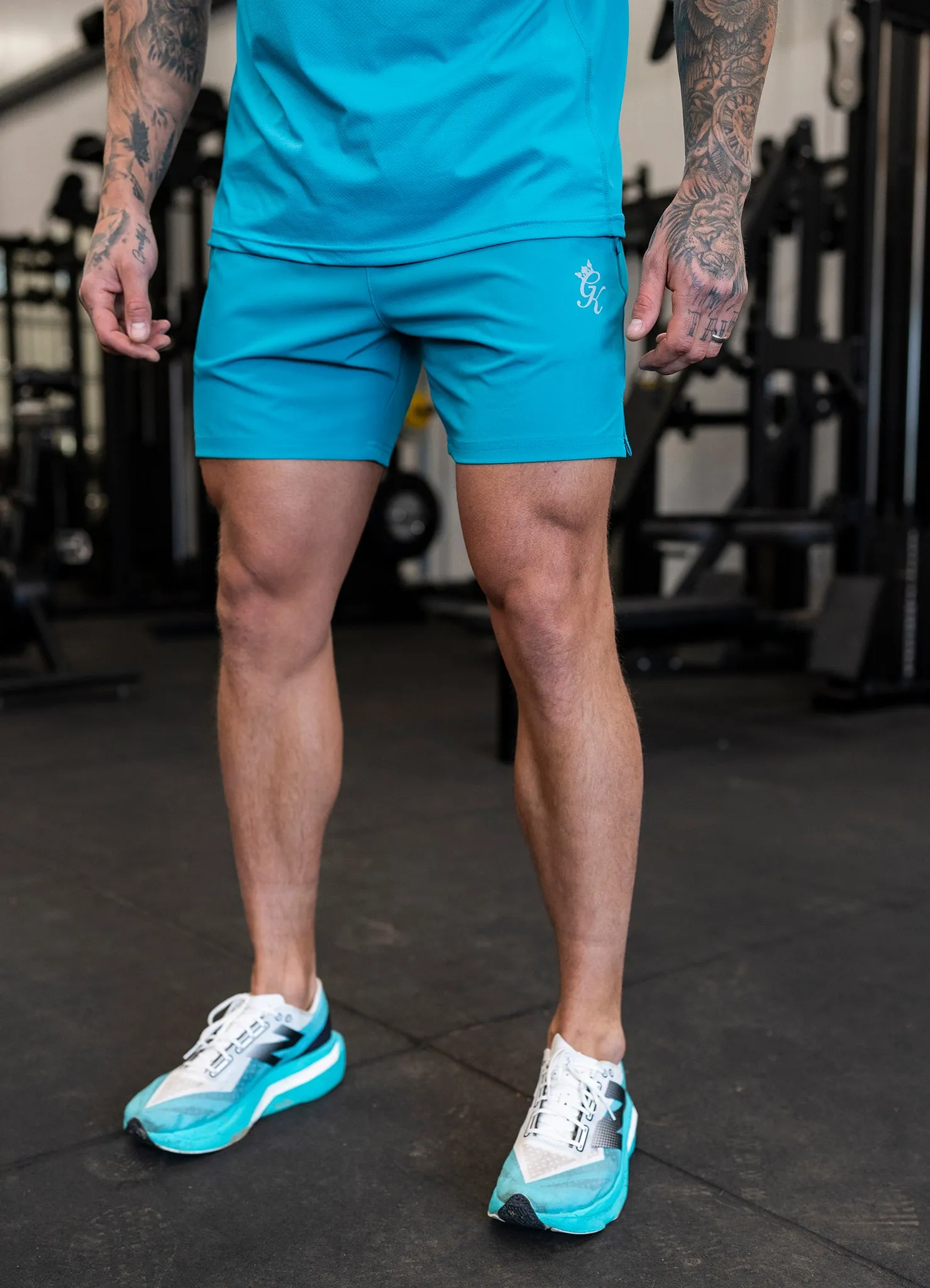 Gym King Energy 6" Short - Ocean Teal sold by The Gym King product image thumbnail 4