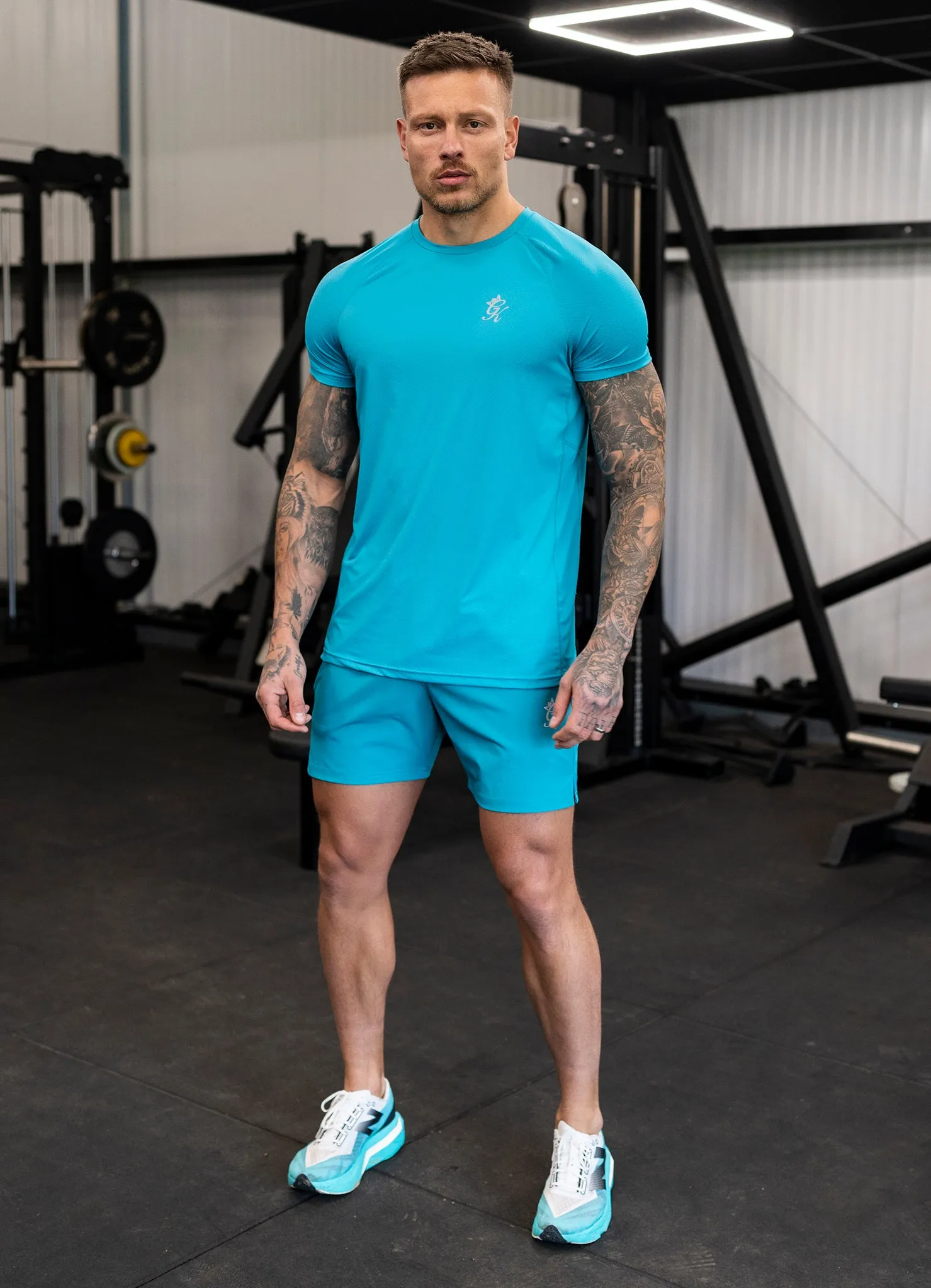 Gym King Energy Tee - Ocean Teal sold by The Gym King product image thumbnail 5
