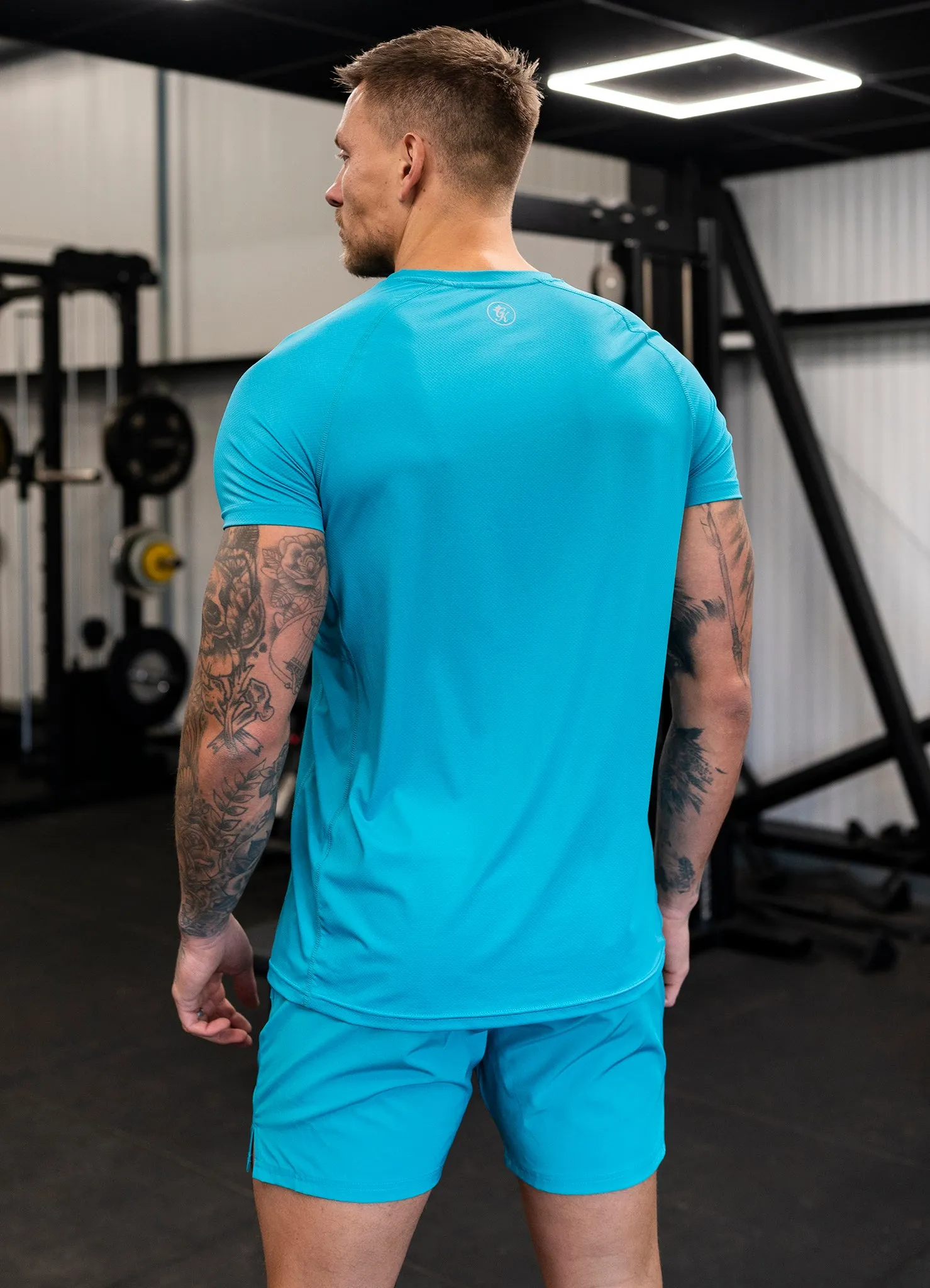 Gym King Energy Tee - Ocean Teal sold by The Gym King product image thumbnail 3