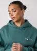 Gym King Reset Fleece Hood - Dusky Fern sold by The Gym King