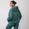 Gym King Reset Fleece Hood - Dusky Fern sold by The Gym King
