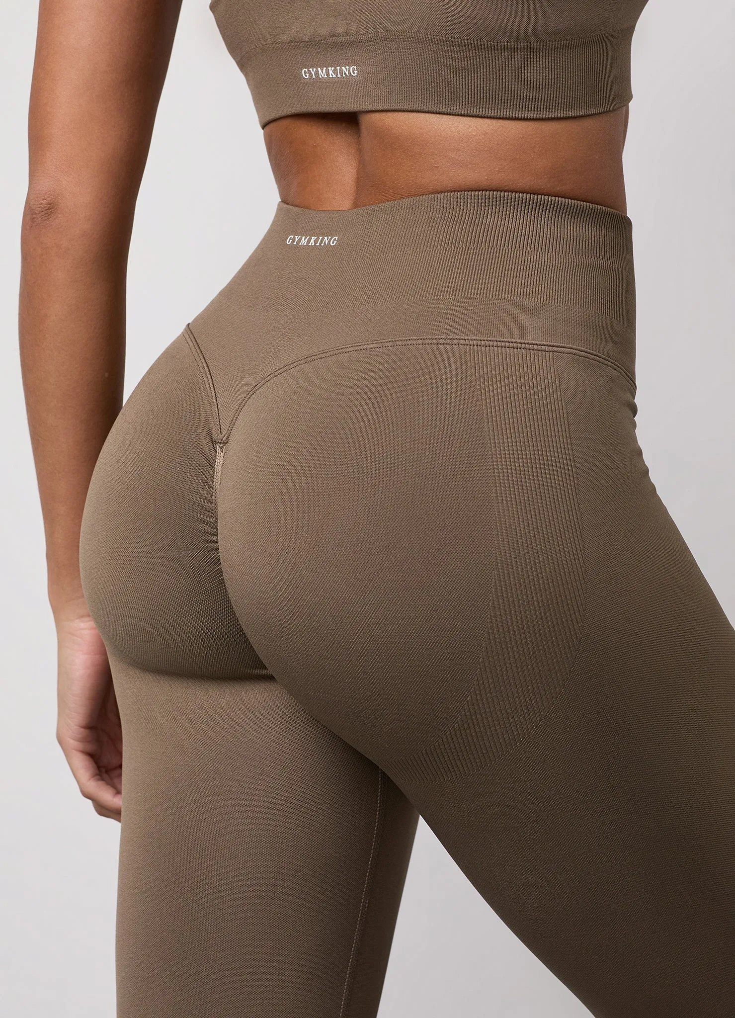 Gym King Sculpt Seamless Legging - Deep Mink sold by The Gym King product image thumbnail 5