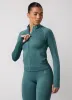 Gym King Sculpt Seamless Full Zip - Dusky Fern sold by The Gym King