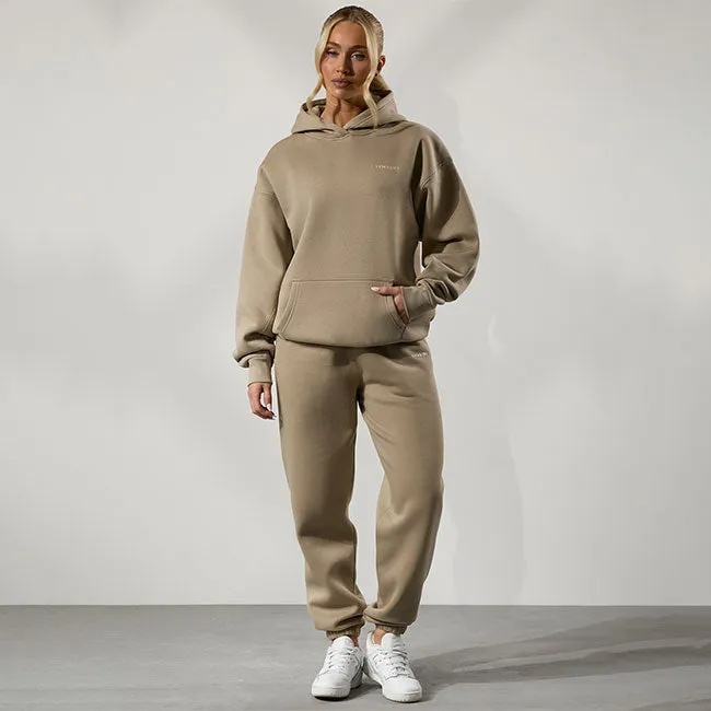 Gym King 365 Relaxed Fit Tracksuit - Latte sold by The Gym King product image thumbnail 2