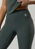 Gym King 365 Flared Yoga Legging Petite - Green Smoke sold by The Gym King