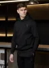 Gym King Emblem Fleece Hood Tracksuit - Black sold by The Gym King