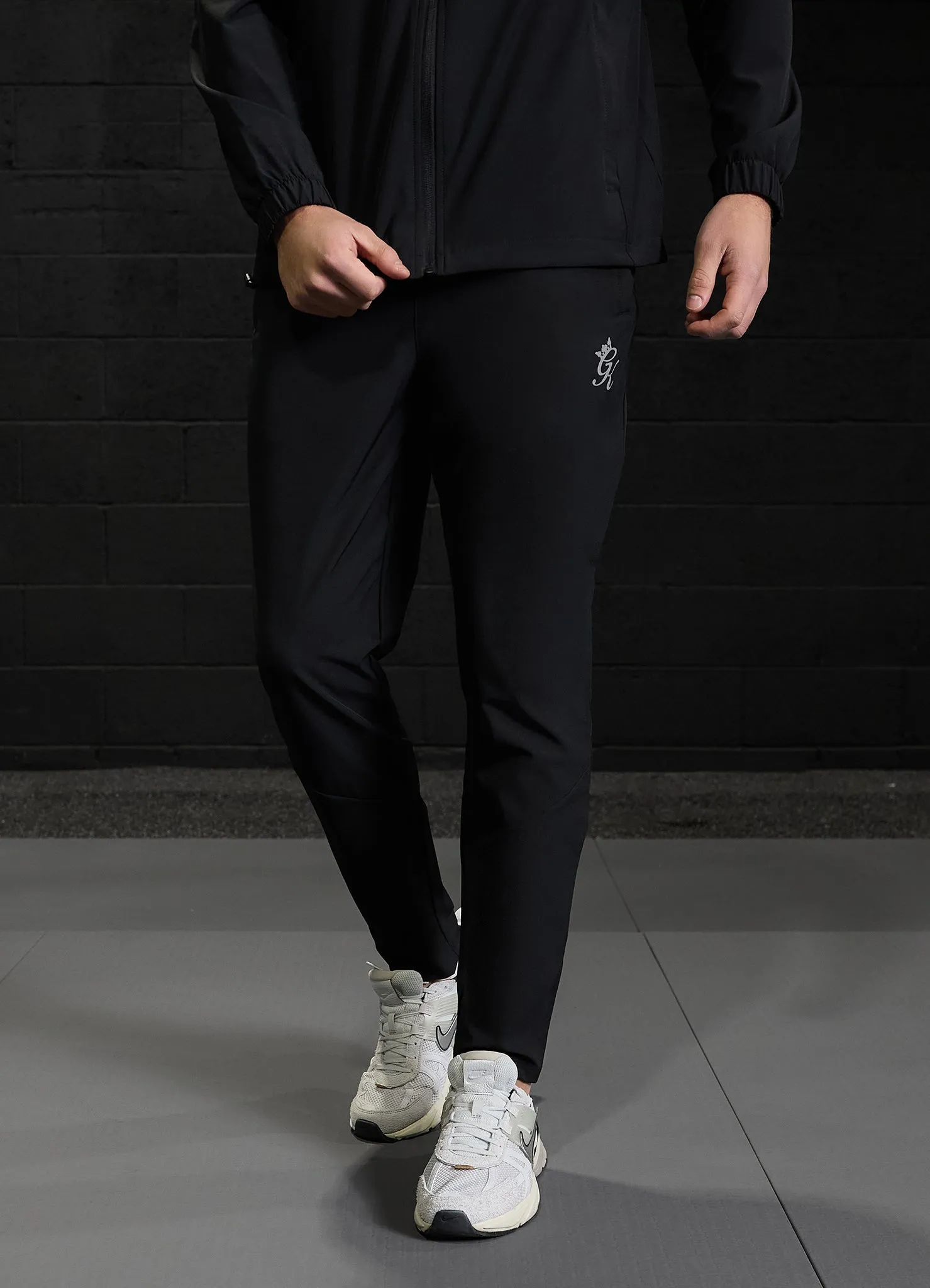 Gym King Flex 2.0 Full Zip Hood Tracksuit - Black sold by The Gym King product image thumbnail 4