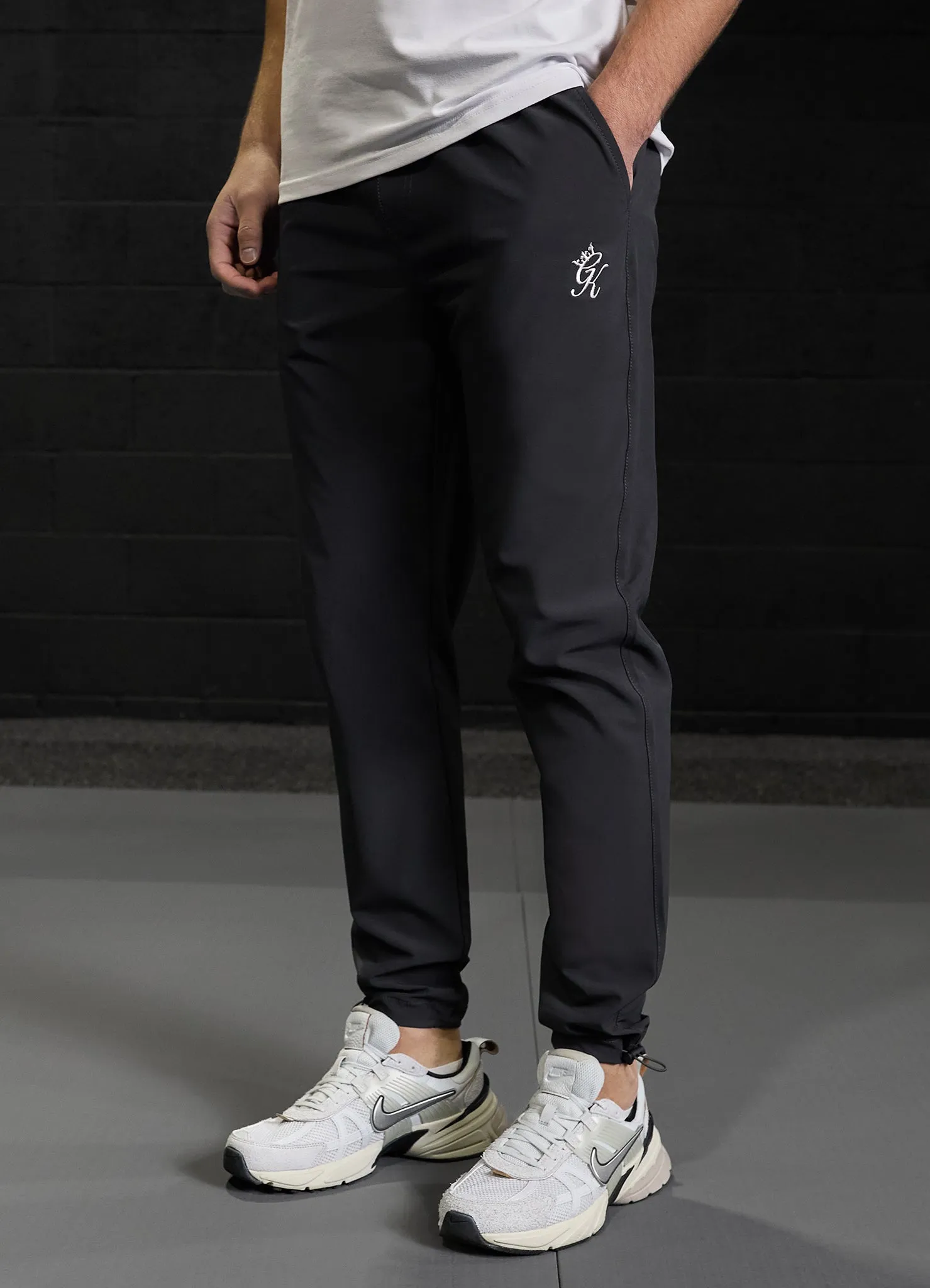 Gym King Fundamental Woven Jogger - Dark Pewter sold by The Gym King