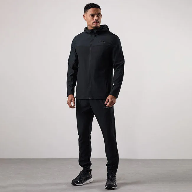 Gym King Hex Hood Tracksuit - Black/Fossil Grey sold by The Gym King product image thumbnail 2