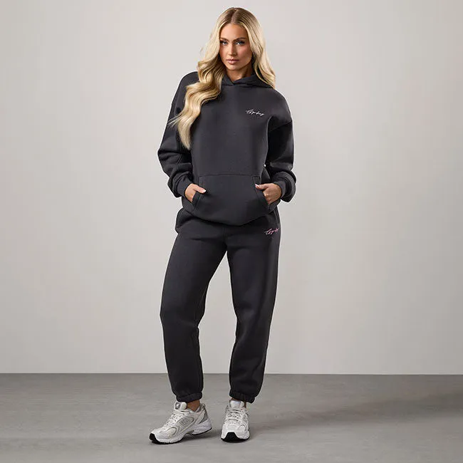 Gym King Script Mindset Tracksuit - Dark Pewter sold by The Gym King product image thumbnail 2