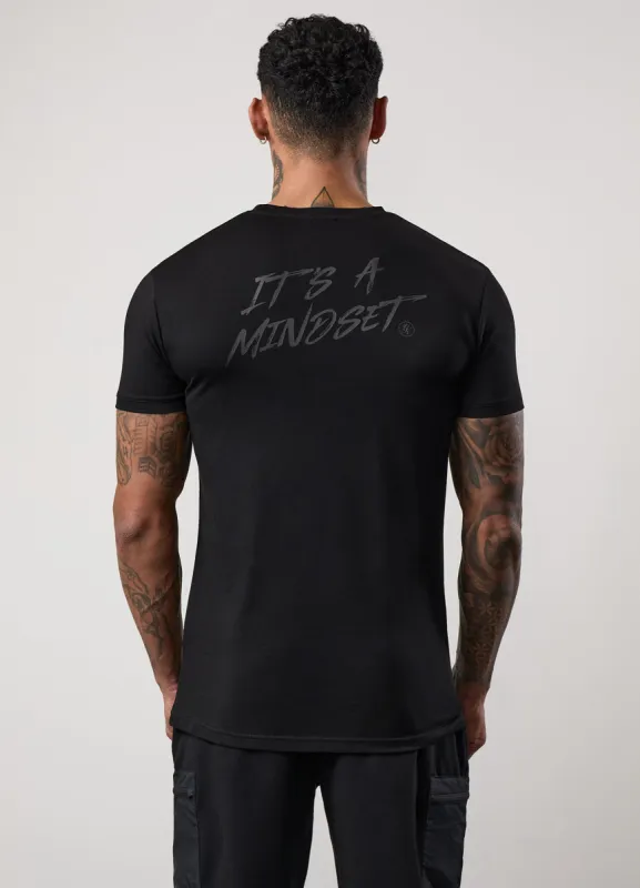 Gym King Mindset Graphic Tee - Black sold by The Gym King
