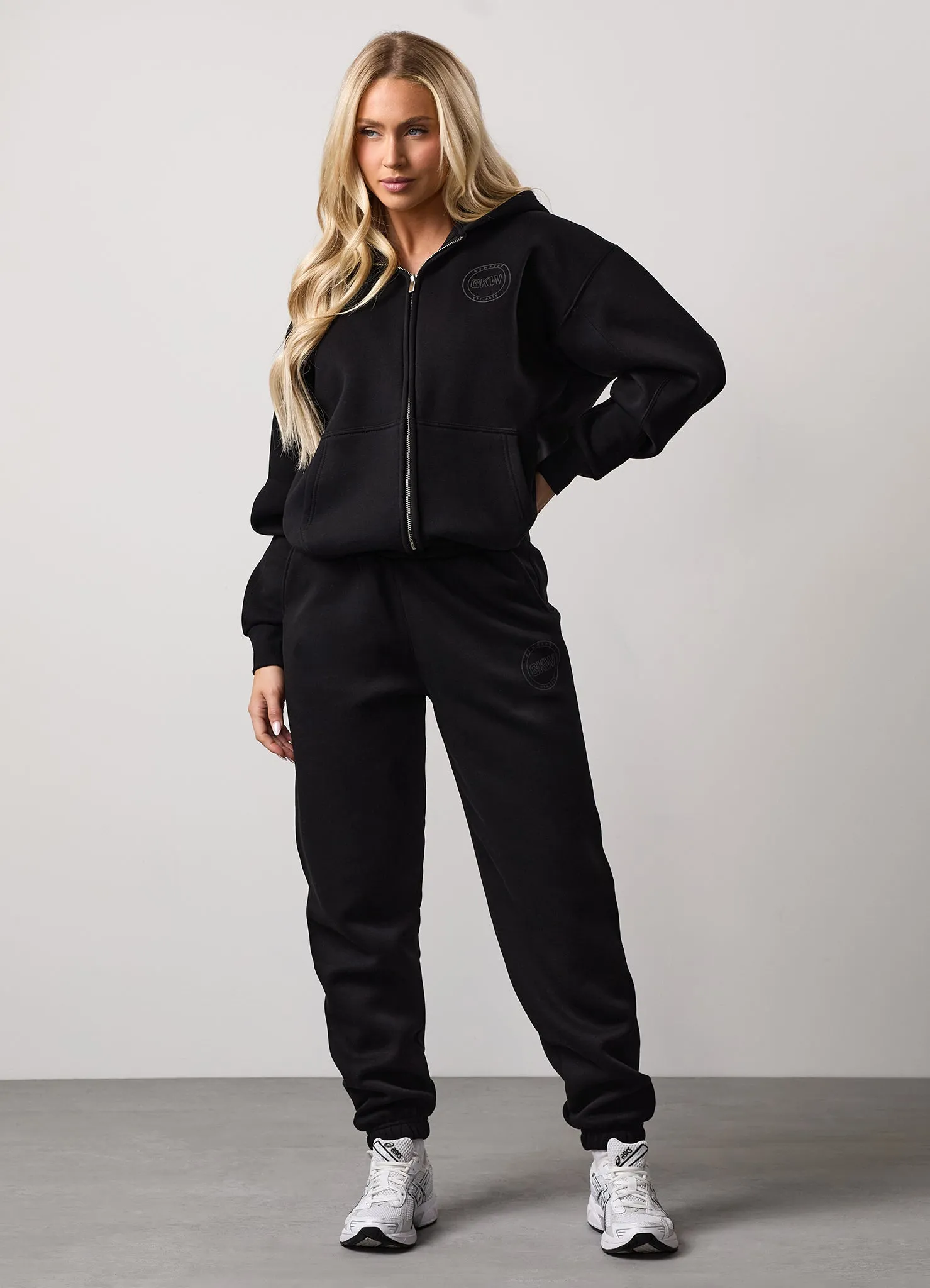 Gym King Transform Full Zip Hood Tracksuit - Black sold by The Gym King product image thumbnail 3