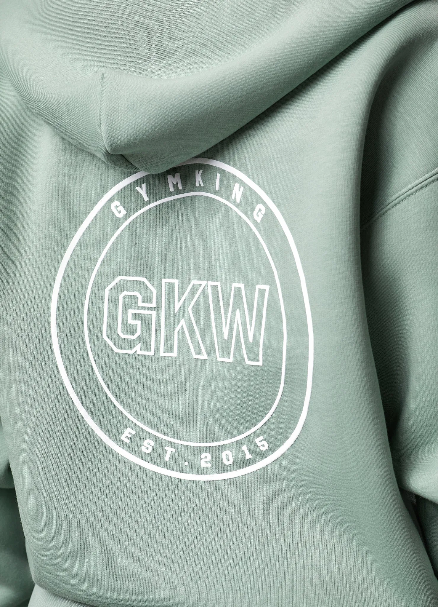 Gym King Transform Full Zip Hood Tracksuit - Soft Sage sold by The Gym King product image thumbnail 5