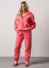 Gym King Transform Full Zip Hood Tracksuit - Coral sold by The Gym King
