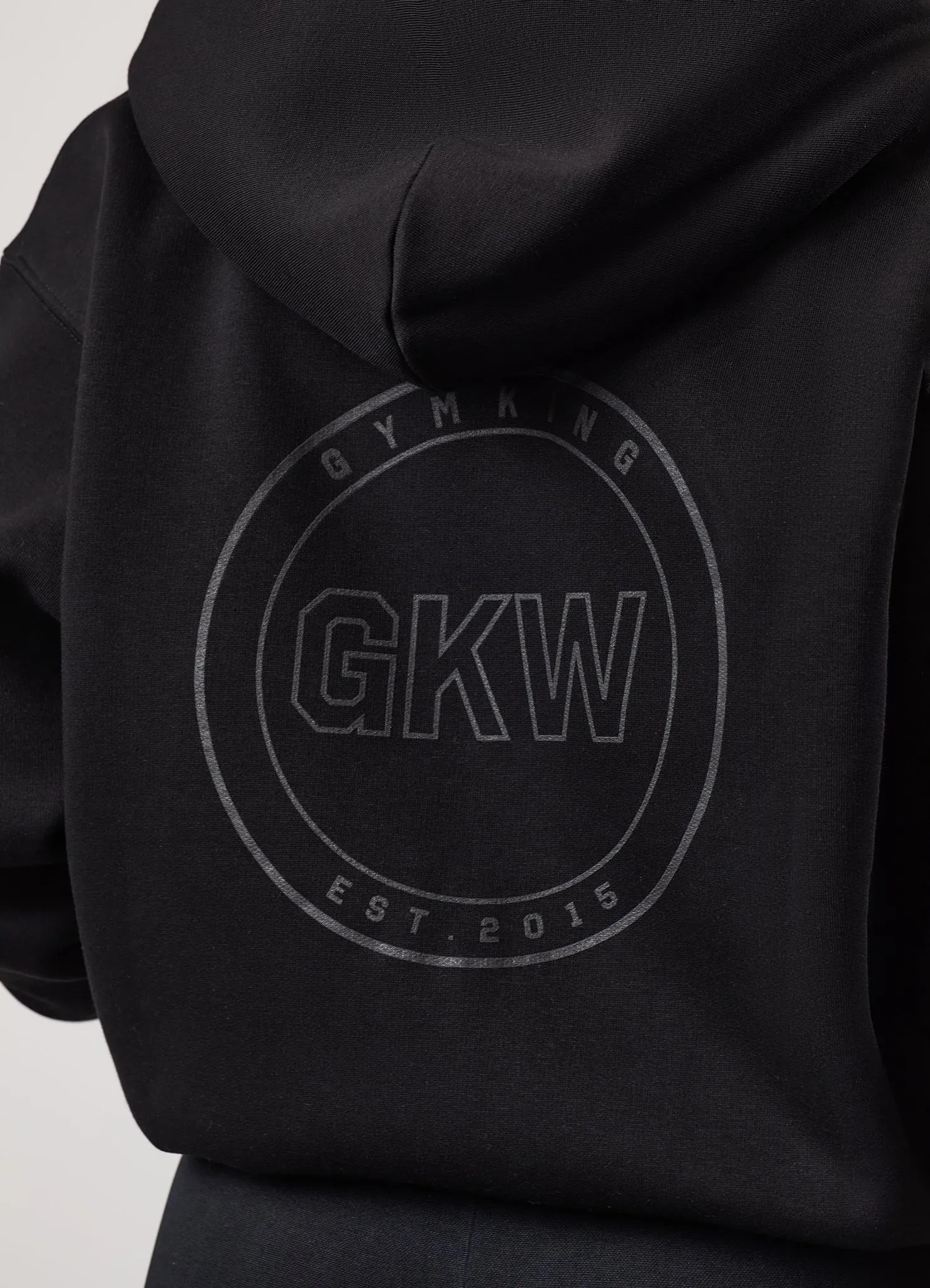 Gym King Transform Full Zip Hood - Black sold by The Gym King product image thumbnail 5