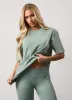 Gym King Transform Boyfriend Tee - Soft Sage sold by The Gym King