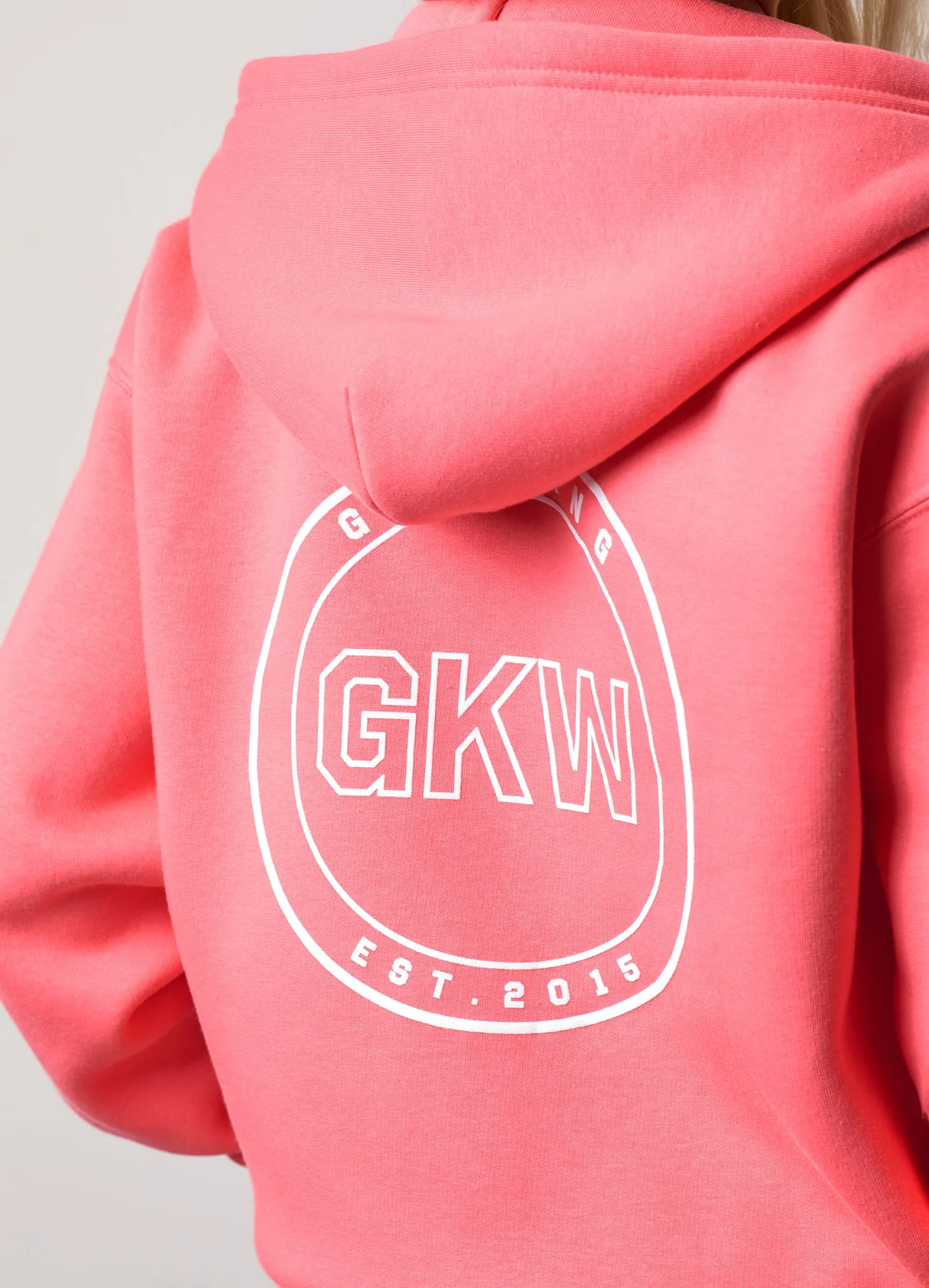 Gym King Transform Full Zip Hood - Coral sold by The Gym King product image thumbnail 4