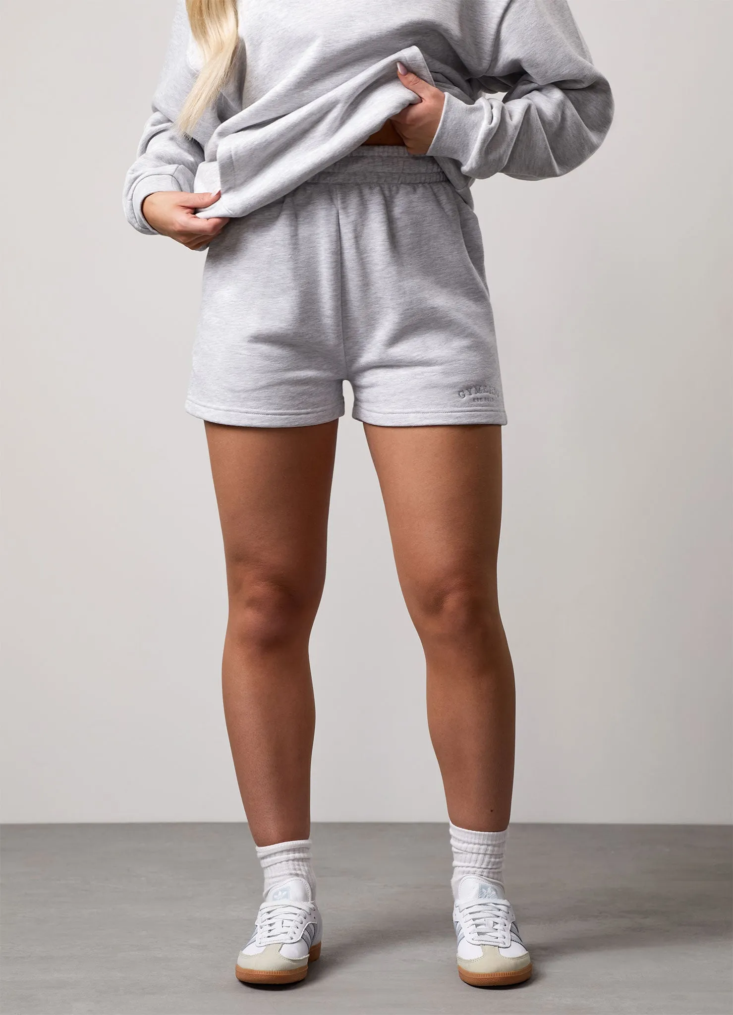 Gym King Compose Short - Snow Marl sold by The Gym King product image thumbnail 3