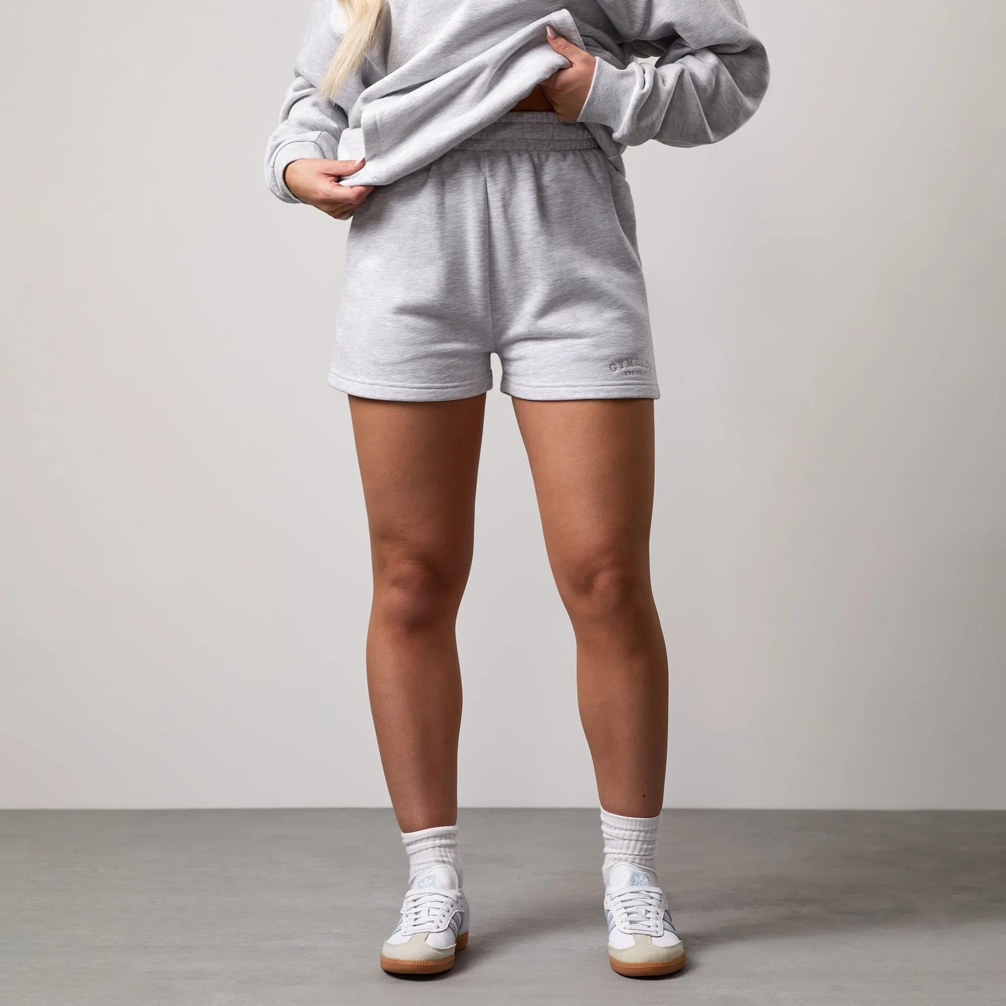 Gym King Compose Short - Snow Marl sold by The Gym King product image thumbnail 2