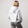 Gym King Compose Relaxed Fit Hood - Snow Marl sold by The Gym King