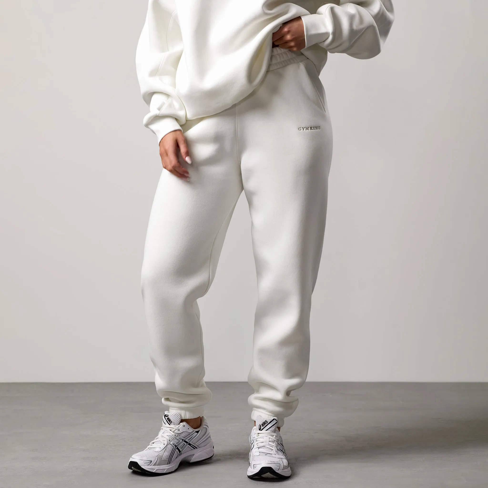 Gym King 365 Boyfriend Jogger - Cream sold by The Gym King product image thumbnail 2