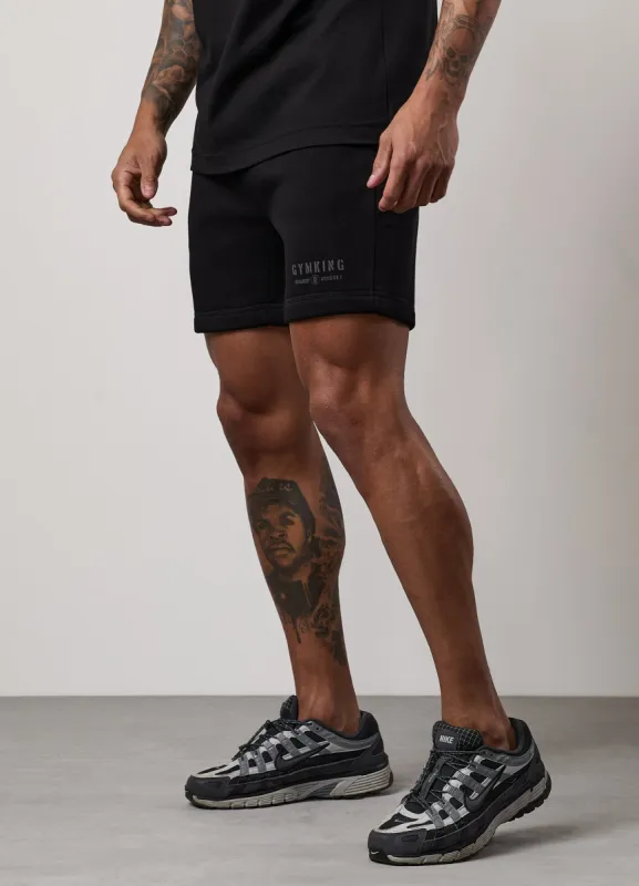Gym King Resilient Mindset Short - Black sold by The Gym King