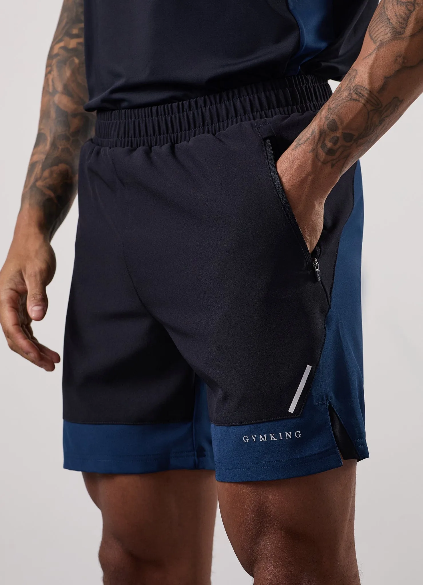 Gym King Advance 6" Short - Navy / Estate Blue sold by The Gym King product image thumbnail 4