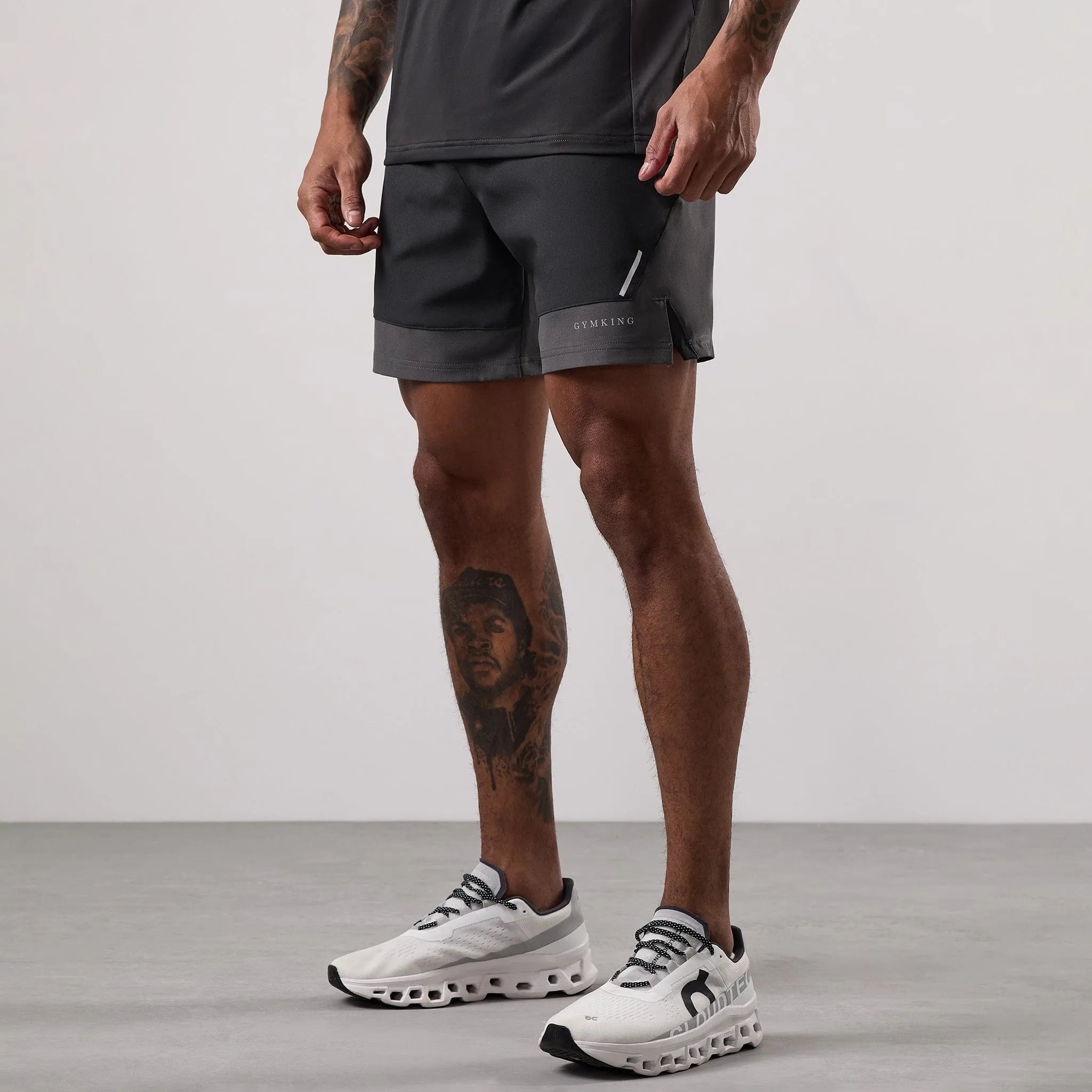 Gym King Advance 6" Short - Urban Grey/Fossil Grey sold by The Gym King product image thumbnail 2