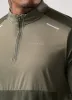 Gym King Advance 1/4 Zip - Khaki Multi sold by The Gym King
