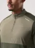 Gym King Advance 1/4 Zip - Khaki Multi sold by The Gym King