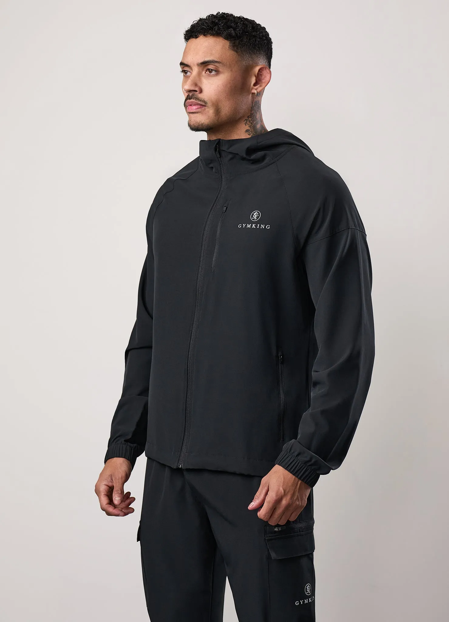Gym King Pro Woven Hood - Black sold by The Gym King