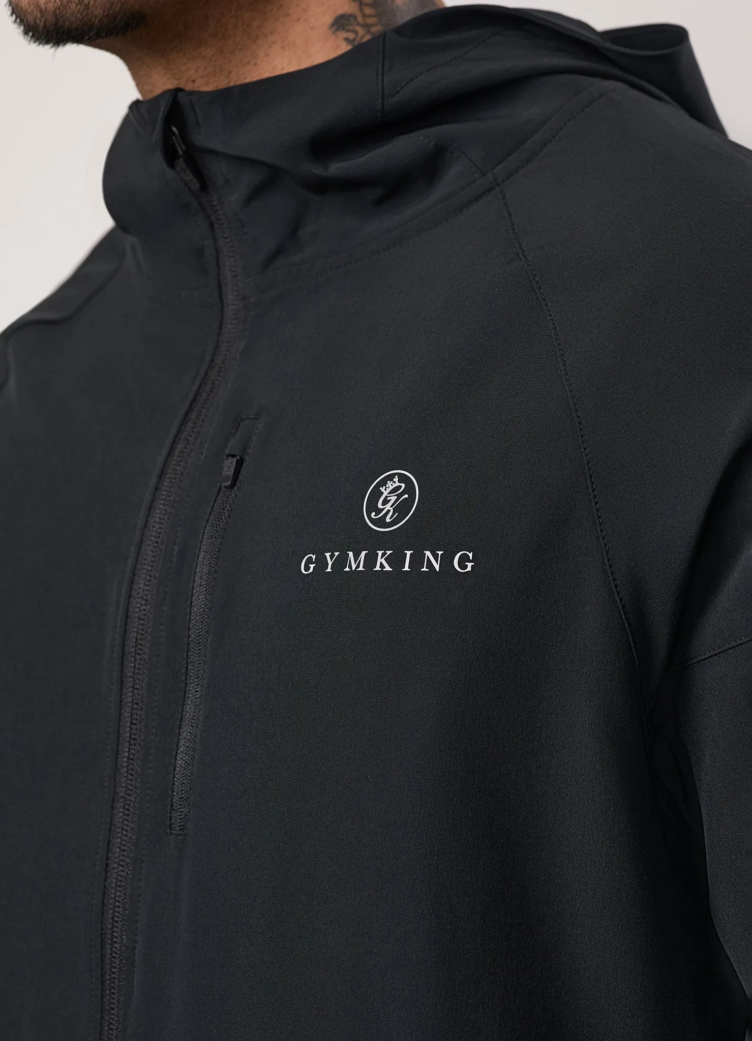 Gym King Pro Woven Hood - Black sold by The Gym King product image thumbnail 5