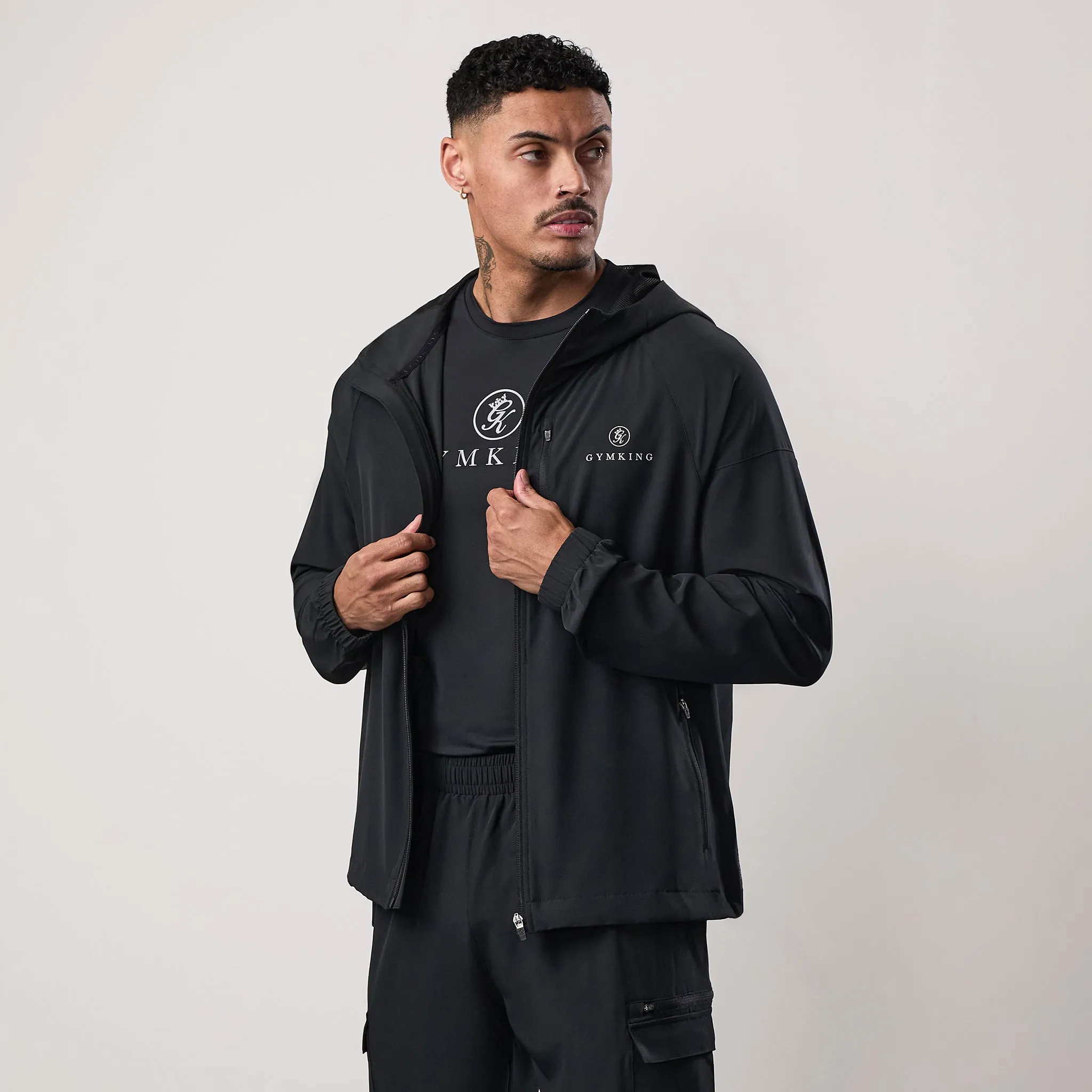 Gym King Pro Woven Hood - Black sold by The Gym King product image thumbnail 2