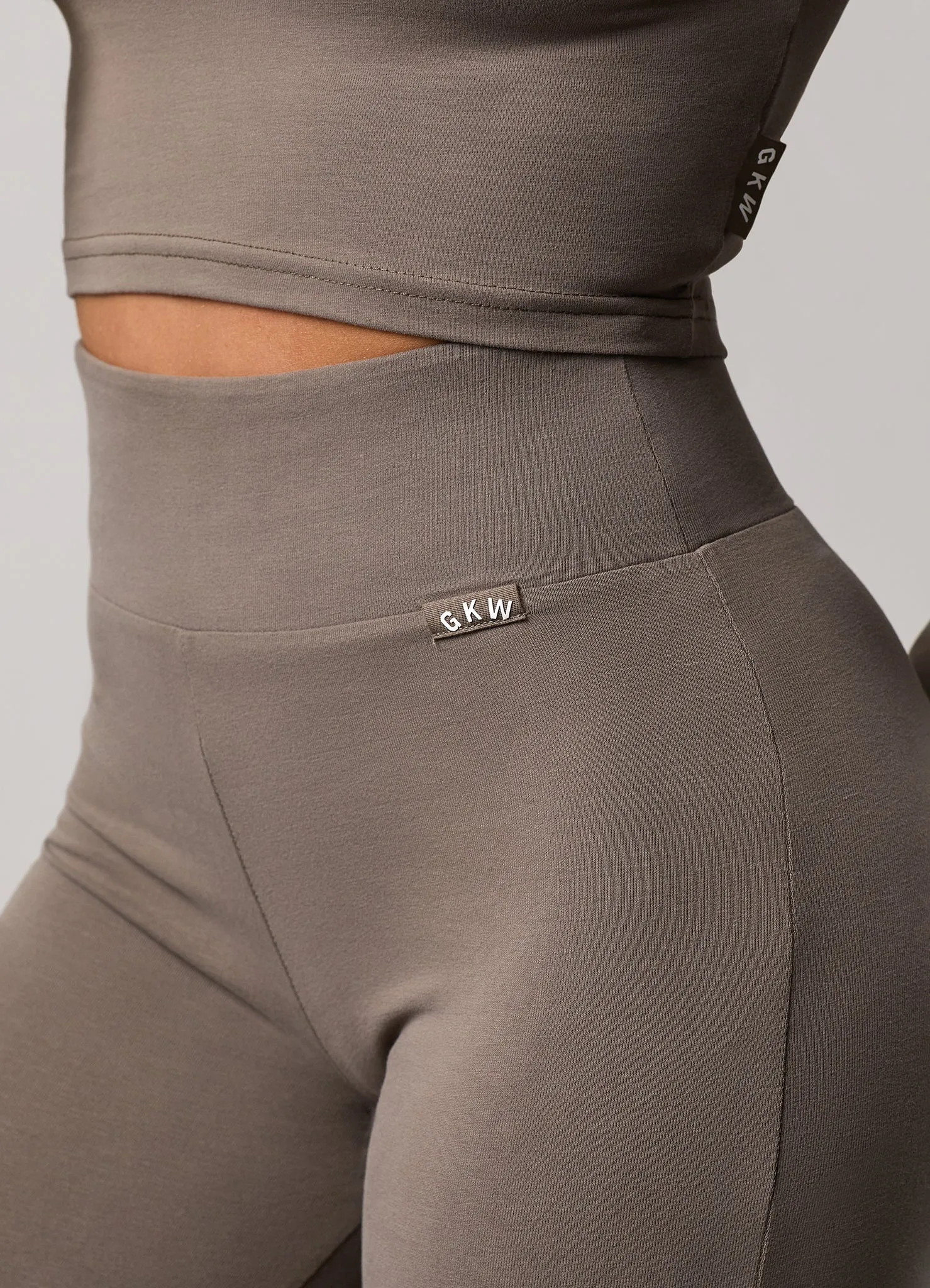 Gym King Plush Flared Trousers - Deep Mink sold by The Gym King product image thumbnail 5
