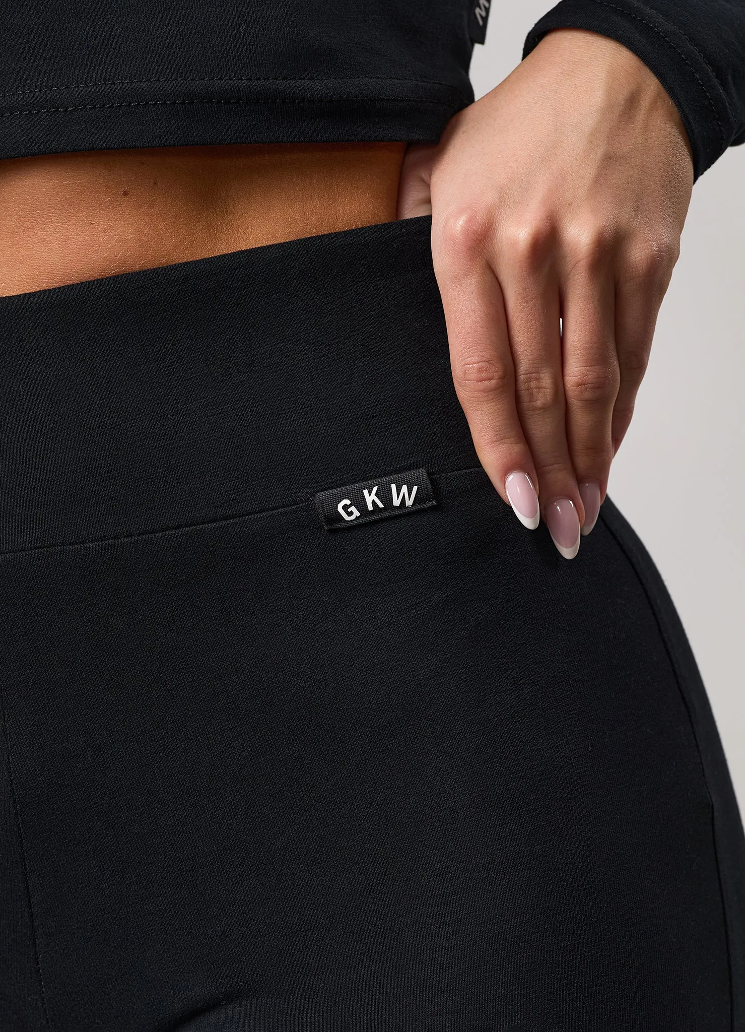 Gym King Plush Flared Trousers - Black sold by The Gym King product image thumbnail 5