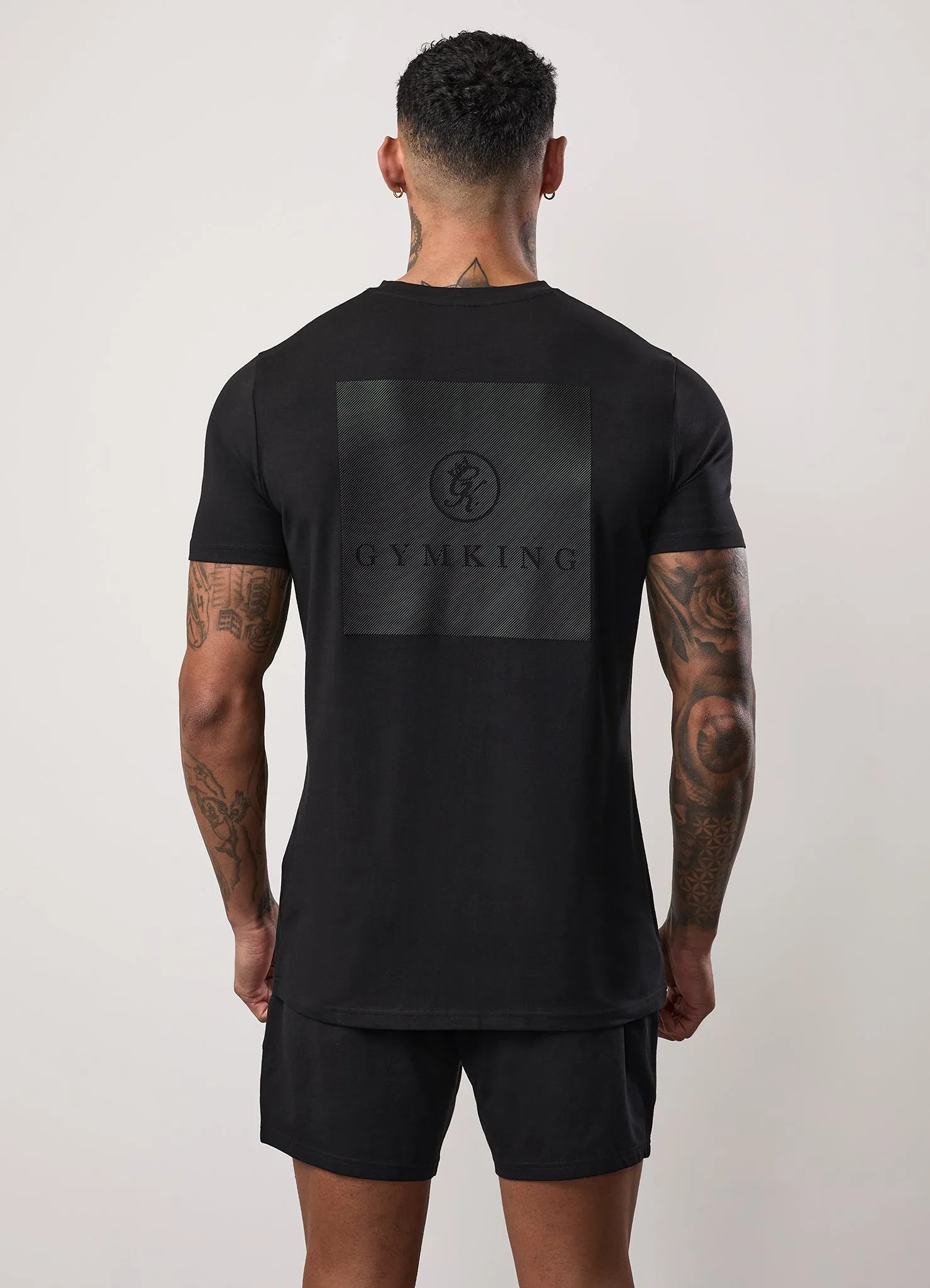 Gym King Pro Graphic Tee - Black sold by The Gym King