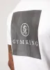 Gym King Pro Graphic Tee - White sold by The Gym King